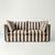 Not Yet Made - Made To Order Sophie Conran Coco 2.5 Seater Sofa - Chocolate Stripes with Knife Edge Cushion For Sale - Image 5 of 5