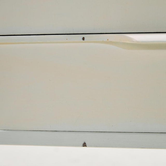 White Painted Nightstand with Three Drawers For Sale - Image 15 of 18