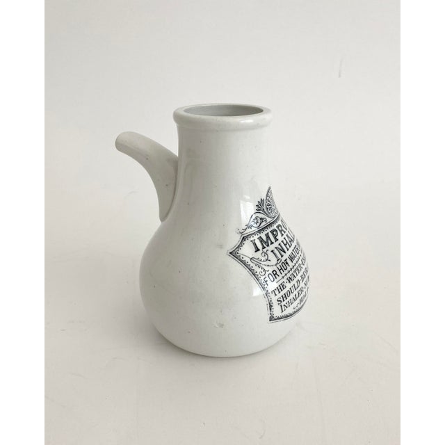 English English Ironstone Inhaler Vase For Sale - Image 3 of 8