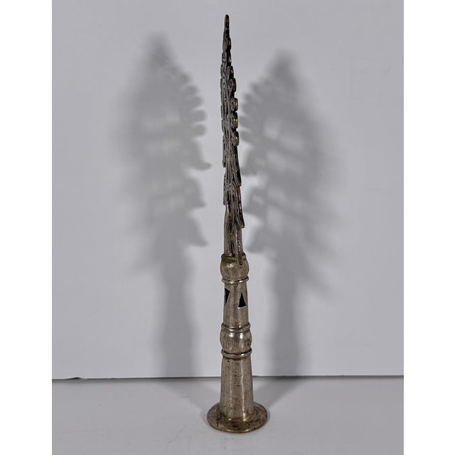 Antique Ethiopian Coptic Processional Cross For Sale - Image 6 of 13