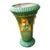 Rare Antique C. 1910 J.W. Brush -McCoy Majolica Pottery Planter/Jardinier – "W" Mark With Maker's Base Drainage Hole For Sale