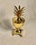 Mid-Century Modern Vintage Mid-Century Hollywood Regency Solid Brass Pineapple Lidded Urn/Ginger Jar For Sale - Image 3 of 12