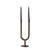 Italian Two-Arm Vega Candleholder in Cast Solid Brass For Sale - Image 4 of 6