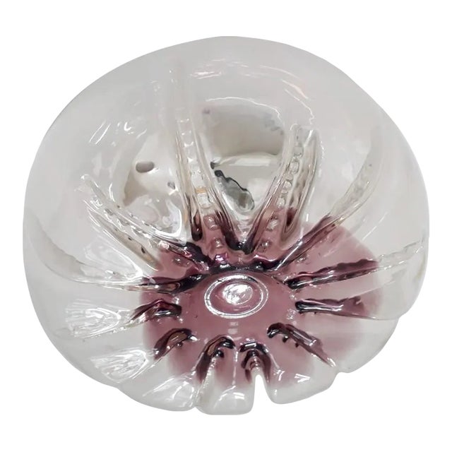 Mid 20th Century Amethyst Murano Sconce For Sale