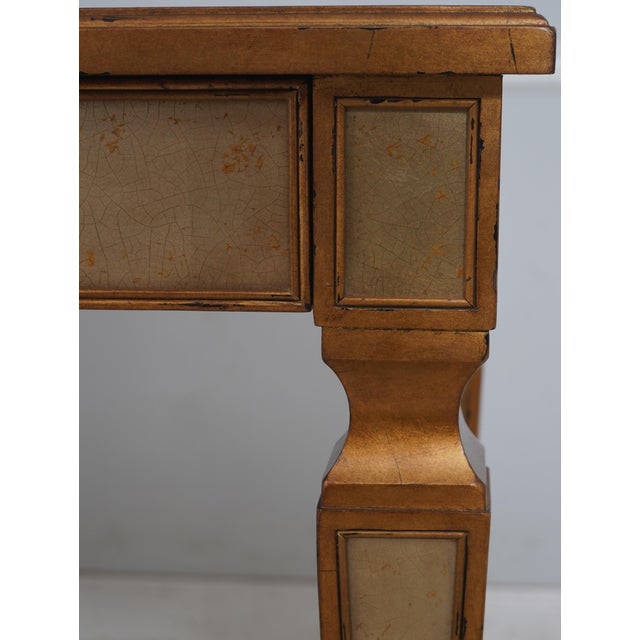 Theodore Alexander Eglomise Hollywood Regency Console Table For Sale In Philadelphia - Image 6 of 18