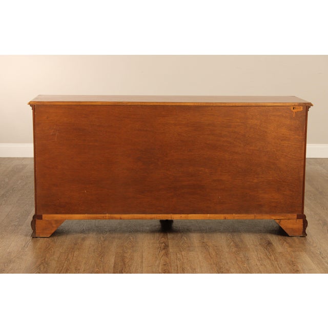 Baker Milling Road Georgian Style Walnut Long Dresser For Sale - Image 12 of 18
