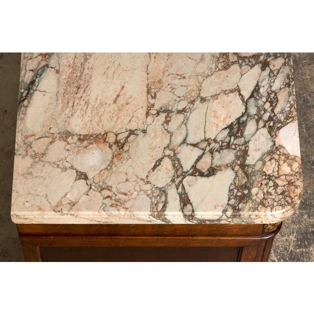 Late 19th Century French Louis XVI Oak & Marble Sideboard by Haentges Freres For Sale - Image 15 of 18