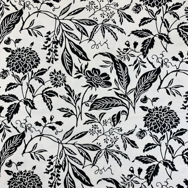 Contemporary Premier Prints MM Designs White Black Botanical Floral Leaf Leaves Pillow Covers- 3 Pc Set For Sale - Image 3 of 10