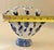 Vintage Bella Casa by Ganz Five Finger Blue and White Bud Vase For Sale - Image 6 of 7