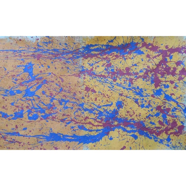 Acrylic on Canvas Medium Scale Contemporary Abstract Expressionism Exploding with dynamic energy and vivid emotion, this...