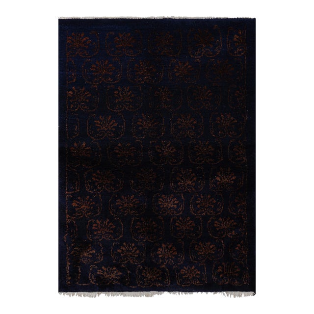 Vintage Turkish Karapinar Tulu Rug 4'5'' X 6'1'' For Sale