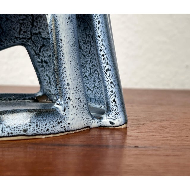 Postmodern German Studio Pottery Abstract Candleholder and Aroma Lamp, 1980s For Sale - Image 17 of 18