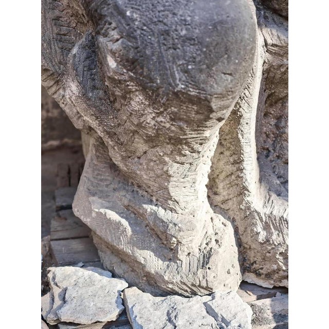 Liberec Artist, Mother with Child, 1930s, Sandstone For Sale - Image 13 of 18