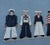 Late 20th Century Late 20th Century Coastal Nautical Maritime Sailors Needlework Framed and Matted For Sale - Image 5 of 10