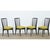 Black French Set of Four Mid-Century Dining Chairs Attributed to Charles Ramos For Sale - Image 8 of 13