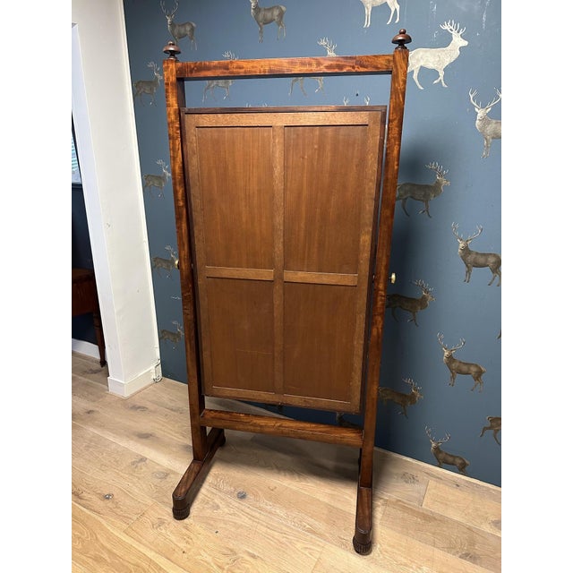 William IV Cheval Mirror, 1830s For Sale - Image 14 of 15