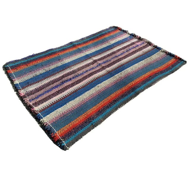 Turkish Kilim Rug For Sale - Image 10 of 11