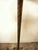 Metal Floor Lamp with Brass Capitals and Fabric Lampshade, 1980s For Sale - Image 7 of 18