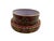Vintage Decorative Cloisonne Wine Bottle Coaster With Grape and Vine Motif For Sale - Image 4 of 8