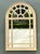 Late 20th Century Vintage Arched Wood and Mirrored Glass Mirror For Sale - Image 5 of 12