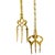 English 1950s English Brass Fireplace Toasting Forks With Spaniels & Heraldic Shield Crest - A Pair For Sale - Image 3 of 6
