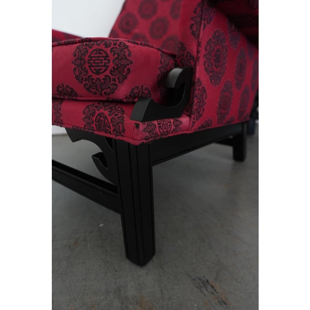 Vintage Harris of California James Mont Style Club Chairs (Set of 2) For Sale - Image 11 of 17