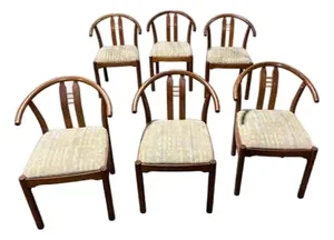Set of Six Scandinavian Modern Dining Chairs by D-Scan, 1980
