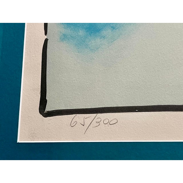 1973 Peter Max "Zero Horizontal" Zero I Limited Edition Serigraph Pencil Signed For Sale - Image 4 of 6