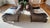 A Pair of Custom Lounge Chairs and Ottomans by Mark Hampton for Hickory Chair Upholstered in Colefax and Fowler Meet the...