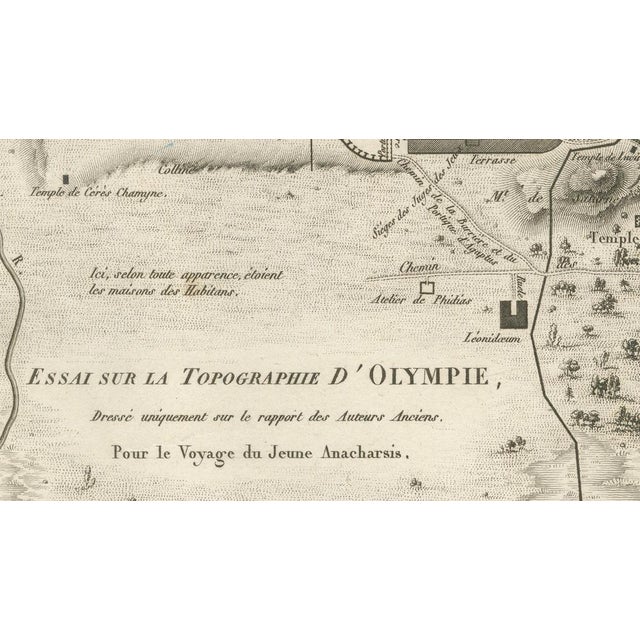 Ancient Olympia and Olympic Games Site Plan from Ambroise Tardieu, 1825 For Sale - Image 12 of 13