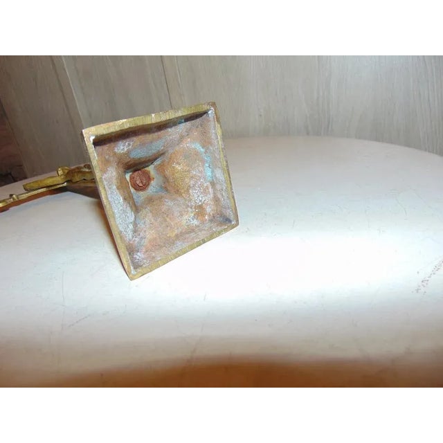 Brass Standing Cross For Sale - Image 4 of 6