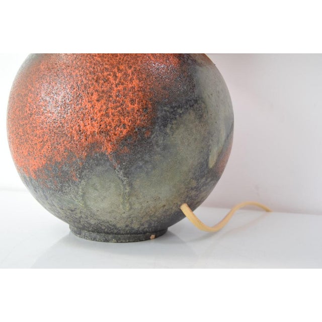Mid-Century Ceramic Table Lamp, 1970s For Sale - Image 13 of 14