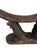 Rare Find Vintage Chokwe Double Headrest Congo 15" For Sale - Image 4 of 8