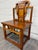 Wood Vintage Chinese Ming Style Elm Side Occasional Accent or Wedding Chair For Sale - Image 7 of 10