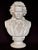 Late 19th Century Rare LARGE Antique Parian LUDWIG BEETHOVEN Bisque Portrait Bust Statue For Sale - Image 10 of 16