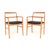 Vintage Danish Carver Chairs attributed to Arne Vodder for Sibast, 1960s, Set of 2 For Sale - Image 11 of 11