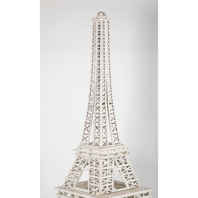 1950s 1950s Handmade Eiffel Tower Folk Art For Sale - Image 5 of 6