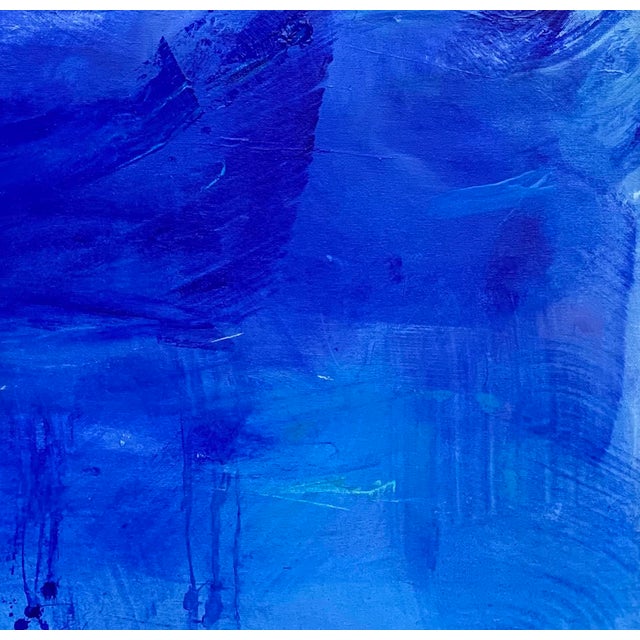 Trixie Pitts "Sea Gulls" by Trixie Pitts Abstract Expressionist Oil Painting For Sale - Image 4 of 12