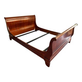Grange Louis Philippe Queen Sleigh Bed For Sale