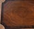 1920s 1920s English Regency Mahogany Banded Walnut Pair of Side Tables / End Tables For Sale - Image 5 of 16