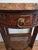 Brown Antique Regency Caned Console With Rouge Marble For Sale - Image 8 of 10
