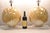 Late 20th Century Mid Century Modern Iridescent Gold Ceramic Pottery Clam Shell Table Lamp - Pair For Sale - Image 14 of 15