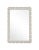 Contemporary Fleur Home Audubon Bamboo Sticks Rectangle Mirror in Useful Gray, 35.5x50.5 For Sale - Image 3 of 3
