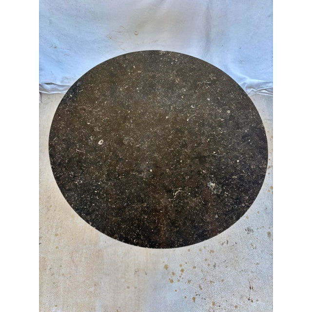 Early 20th Century French Walnut Empire Style Side Table For Sale - Image 9 of 12