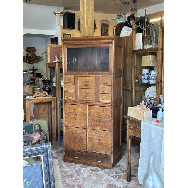 Commercial Filing Cabinet from Globe Wernicke, 1890s For Sale - Image 10 of 12