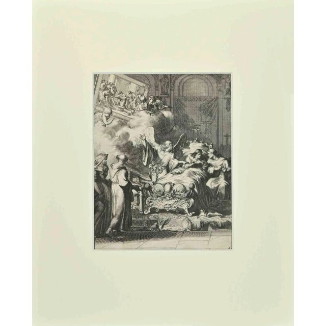 Romeyn de Hooghe, La Manière de se Bien Preparer à La Mort, Etching, 1700 For Sale - Image 3 of 3