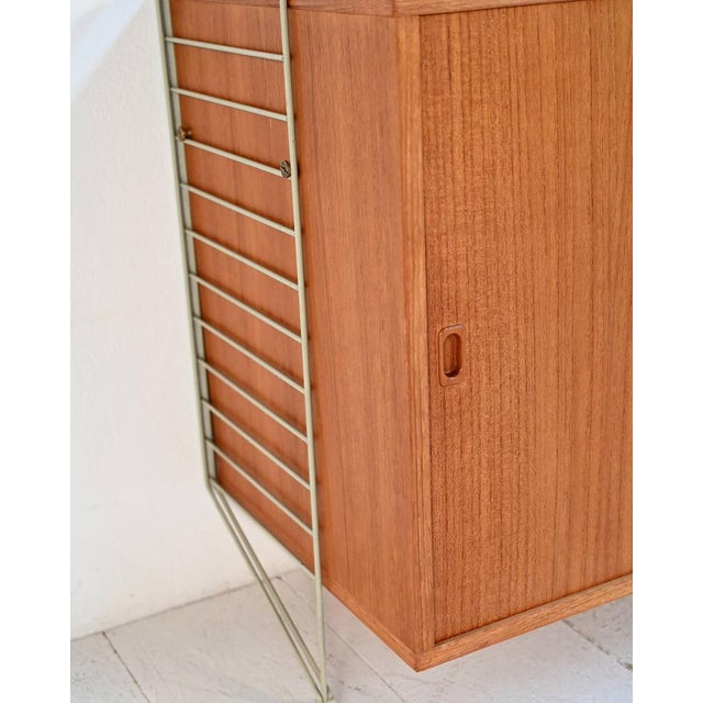 String Bookcase by Nisse Strinning, 1950s For Sale - Image 9 of 10