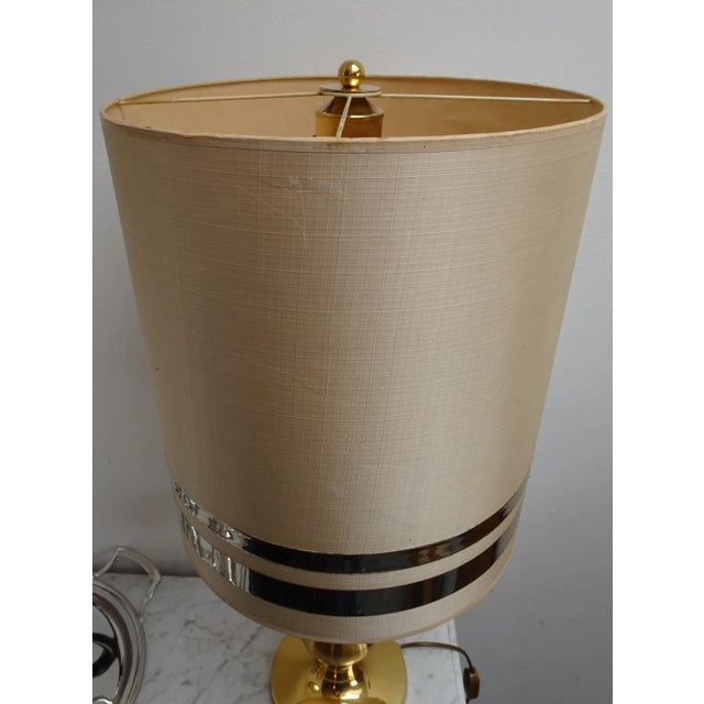 Gilded Ball Table Lamp by Boulanger from Boulanger, 1970s For Sale - Image 12 of 18