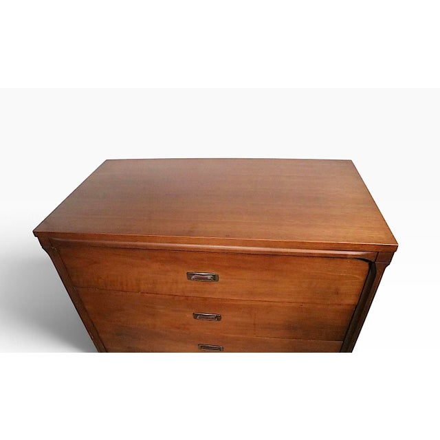 Mid-Century Modern Mid Century Chest of Drawers Montgomery Wards Sutton Place C. 1950/60’s For Sale - Image 3 of 13