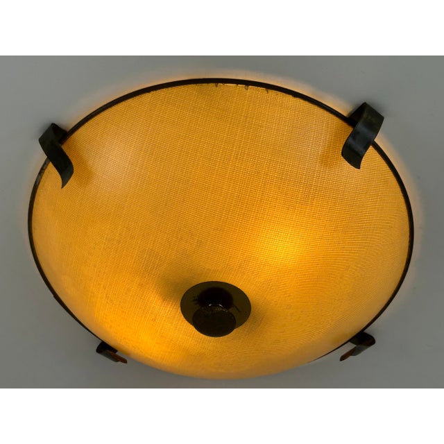 Large Mid-Century Modern Flush Mount or Ceiling Fixture, Germany, 1950s For Sale - Image 14 of 18